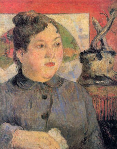 Paul Gauguin Madame Alexandre Kohler Norge oil painting art